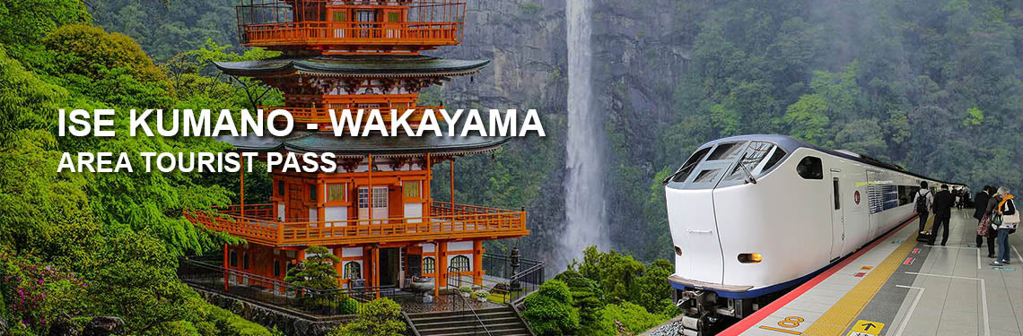 JR Central-West - Ise-Kumano-Wakayama Area Tourist Pass